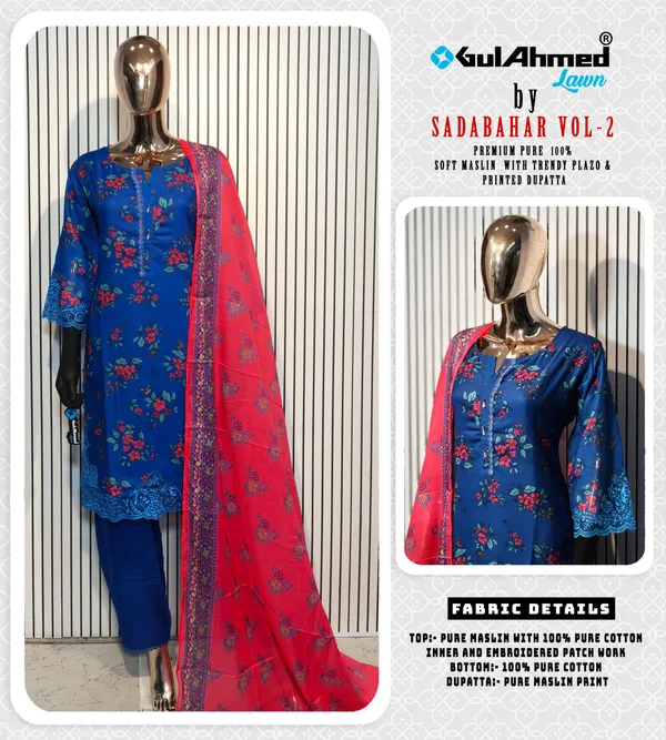Gulahmed_Lawn_-_Sadabahar_Pure_Maslin_Lawn_Super_Hit_Vol-1