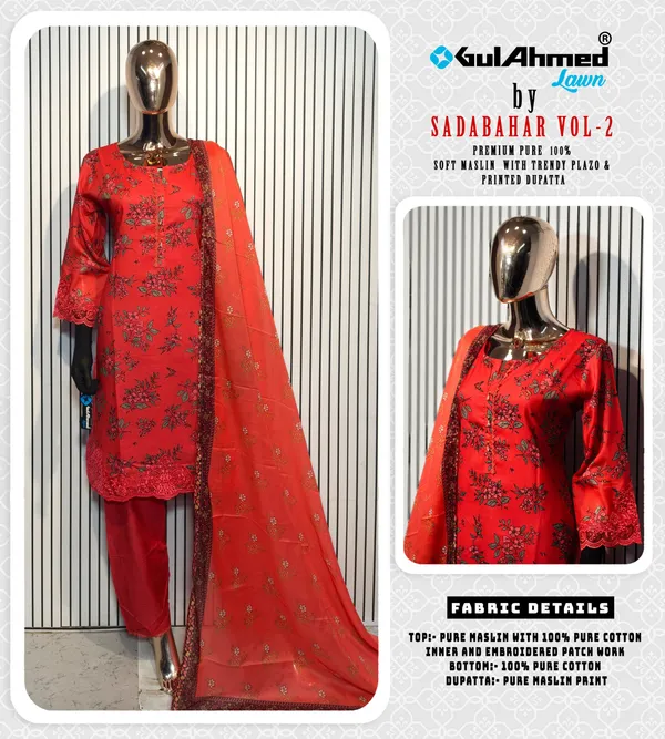 Gulahmed_Lawn_-_Sadabahar_Pure_Maslin_Lawn_Super_Hit_Vol-1
