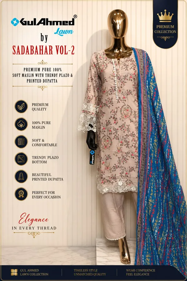 Gulahmed_Lawn_-_Sadabahar_Pure_Maslin_Lawn_Super_Hit_Vol-1