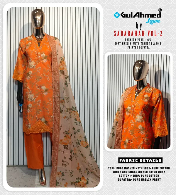 Gulahmed_Lawn_-_Sadabahar_Pure_Maslin_Lawn_Super_Hit_Vol-1