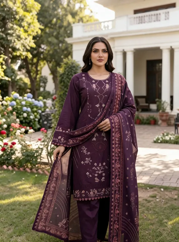 Rayon_Embroidered_Pant_with_Long_Top,_Bottom_and_Dupatta