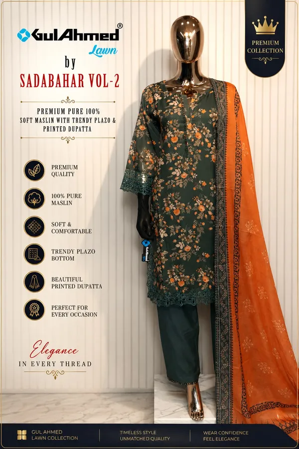 Gulahmed_Lawn_-_Sadabahar_Pure_Maslin_Lawn_Super_Hit_Vol-1