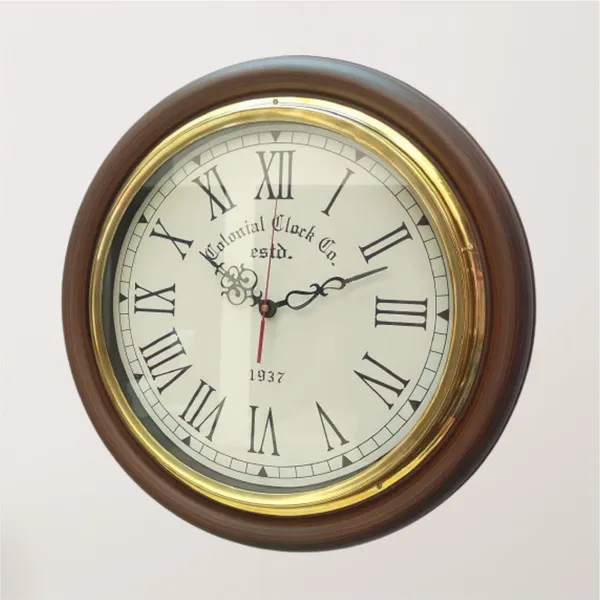 Econucleax_Colonial_Wooden_Wall_Clock_22_Inch_Stunning_Timepiece_For_Any_Space_Classic_Design_With_A_Rich_Wooden_Finish_Perfect_For_Living_Rooms_Dining_Areas_Or_Offices_Impressive_Size