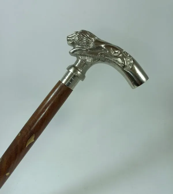Walking_Stick_With_Aluminum_Lion_Handle