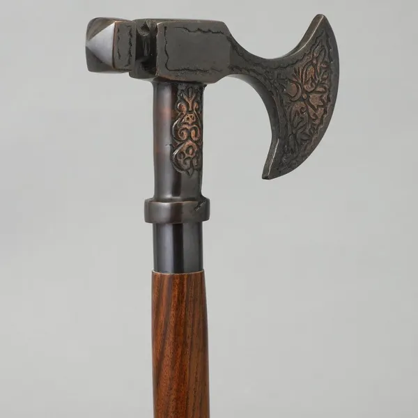 Walking_Stick_With_Axe_Handle