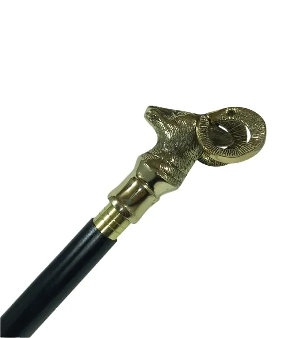 Wooden_Folding_Walking_Stick_With_Brass_Handle