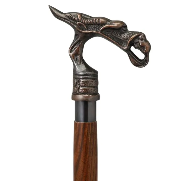 Walking_Stick_With_Dragon_Head_Handle