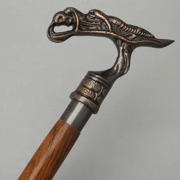 Walking_Stick_With_Dragon_Head_Handle