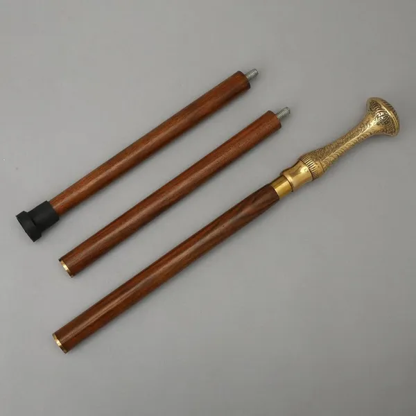 Foldable_Walking_Stick_With_Knob_Handle
