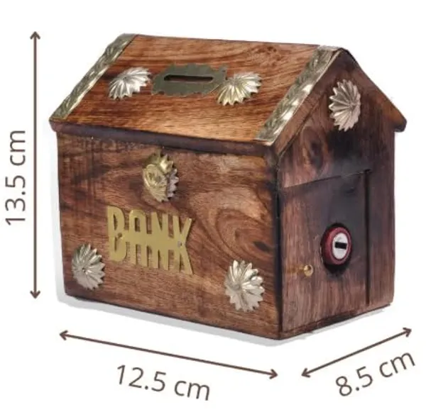 Wooden_Money_Box_House_With_Lock_Handcrafted_Piggy_Bank_13_5_X_12_5_X_8_5_Cm_Brown