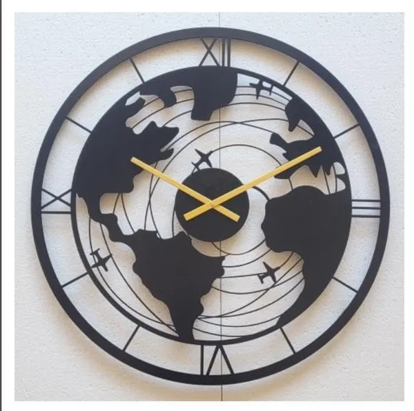 World_Map_Wall_Clock