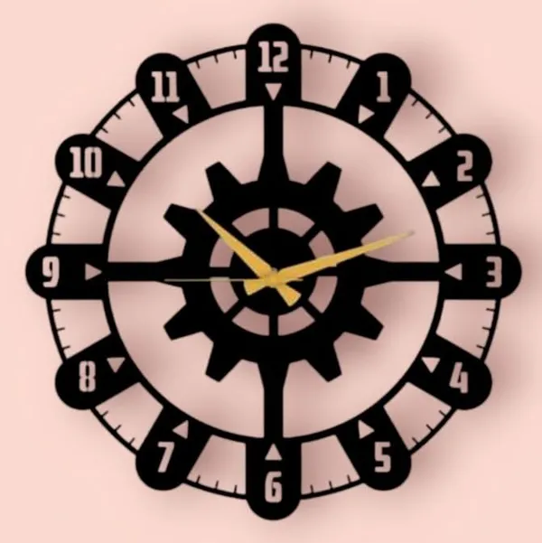 Abstract_Design_Wall_Clock