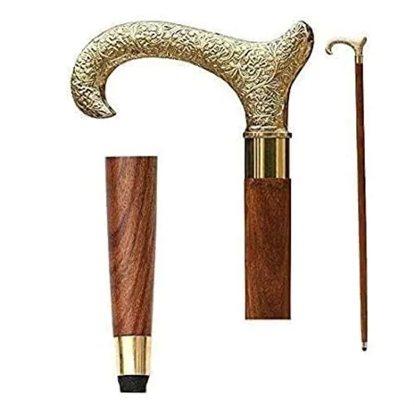 Wooden_Walking_Stick_With_Brass_Handle