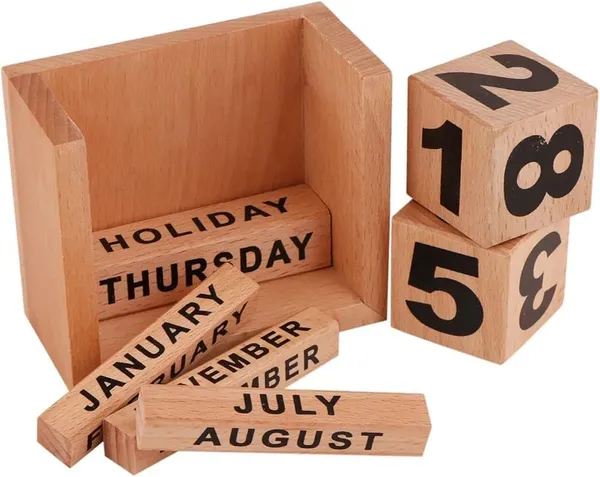 Wooden_Perpetual_Desk_Calendar_Natural_Wood_Finish_Handcrafted_Block_Calendar_Compact_Mini_Size_Office_Desk_Accessory