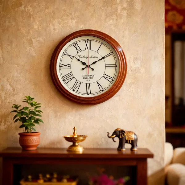Cambridge_Wooden_Wall_Clock