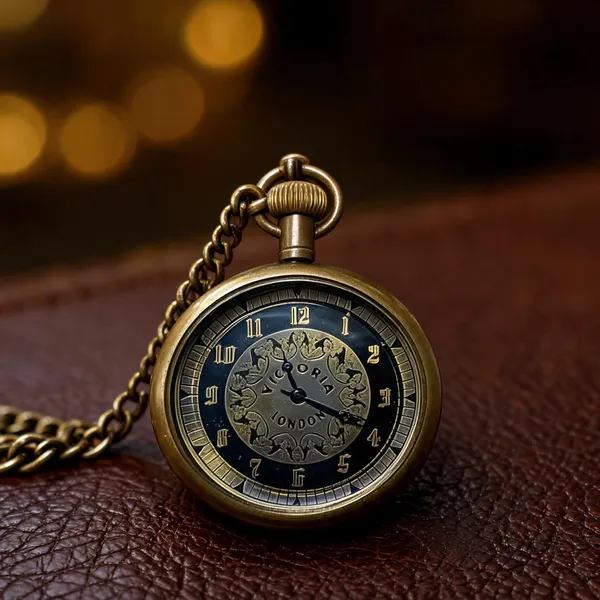 Pocket_Watch_With_Chain_And_Leather_Case