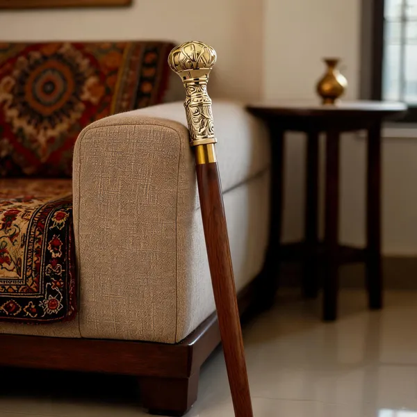 Walking_Stick_With_Knob_Handle
