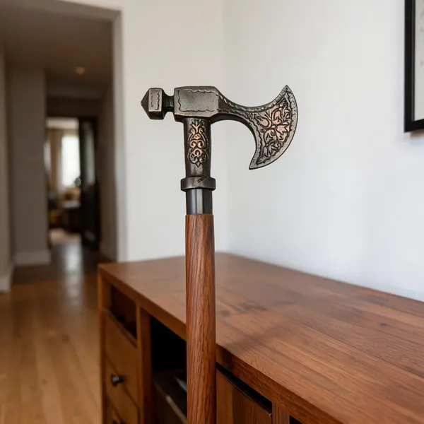 Walking_Stick_With_Axe_Handle