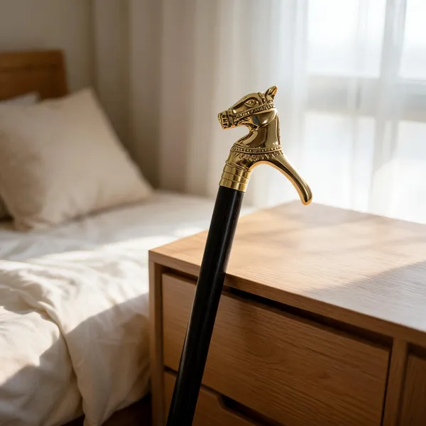 Walking_Stick_With_Brass_Horse_Handle