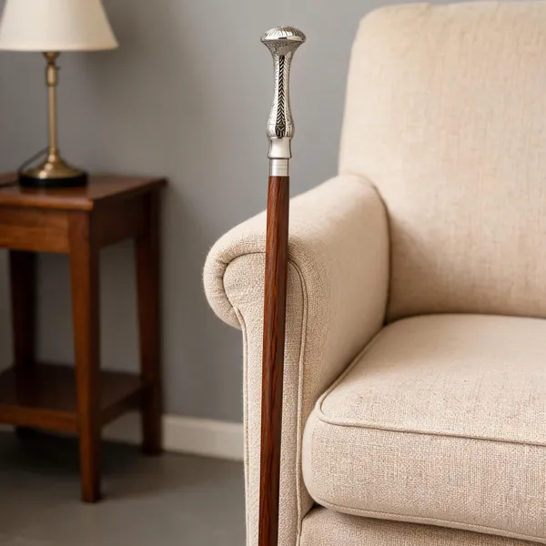 Foldable_Walking_Stick_With_Knob_Handle