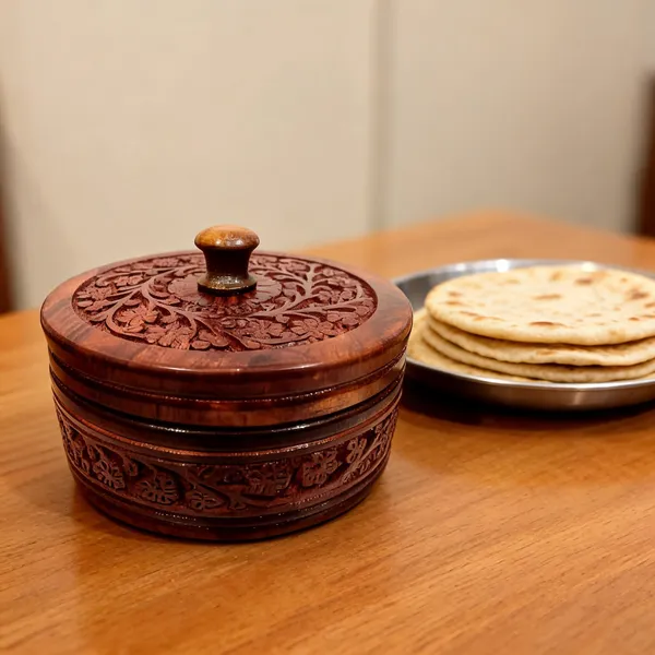 Rosewood_Chapati_Box_With_Engraved_Design