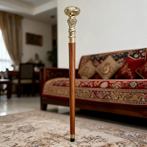 Wooden_Walking_Stick_With_Brass_Handle