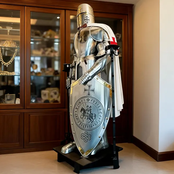 Medieval_Knight_Armor_Display_With_Shield