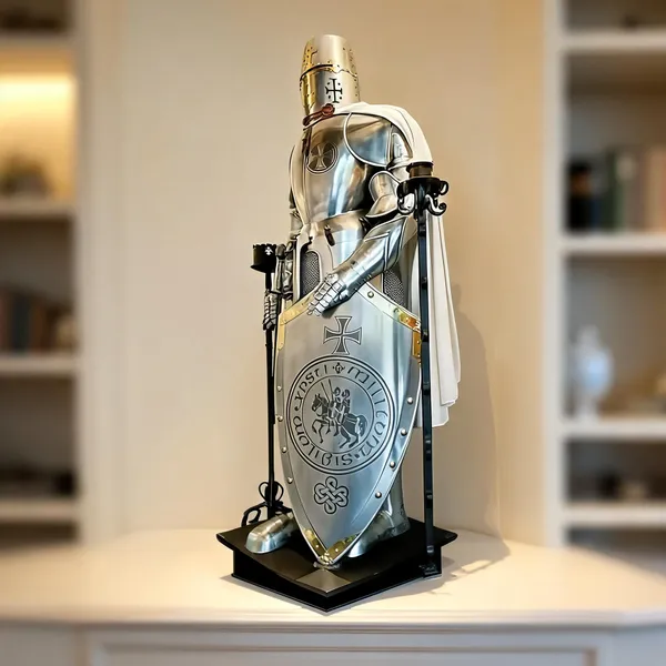 Medieval_Knight_Armor_Display_With_Shield