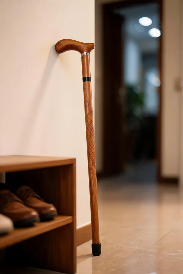 Wooden_Walking_Cane_With_Ergonomic_Handle