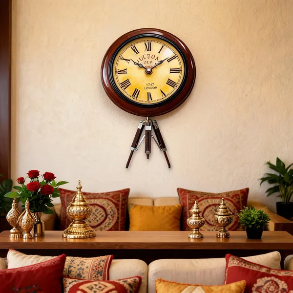 Wooden_Tripod_Table_Clock