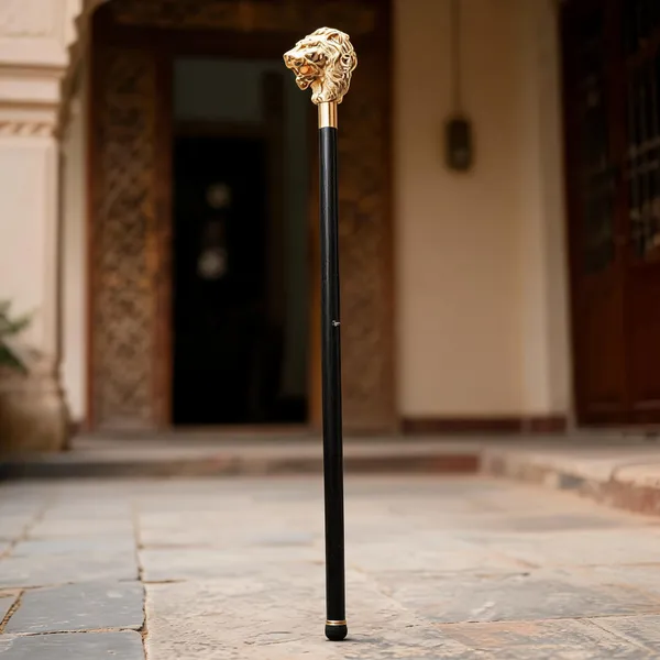Lion_Head_Walking_Stick