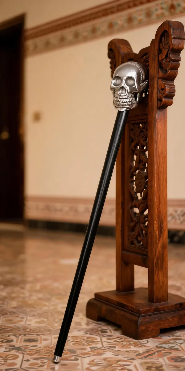 Walking_Stick_With_Brass_Skull_Handle