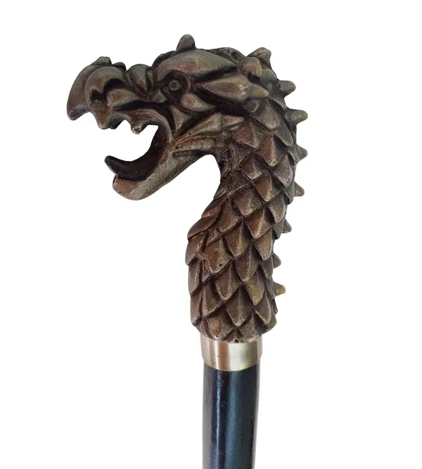 Dragon_Walking_Stick_With_Brass_Handle
