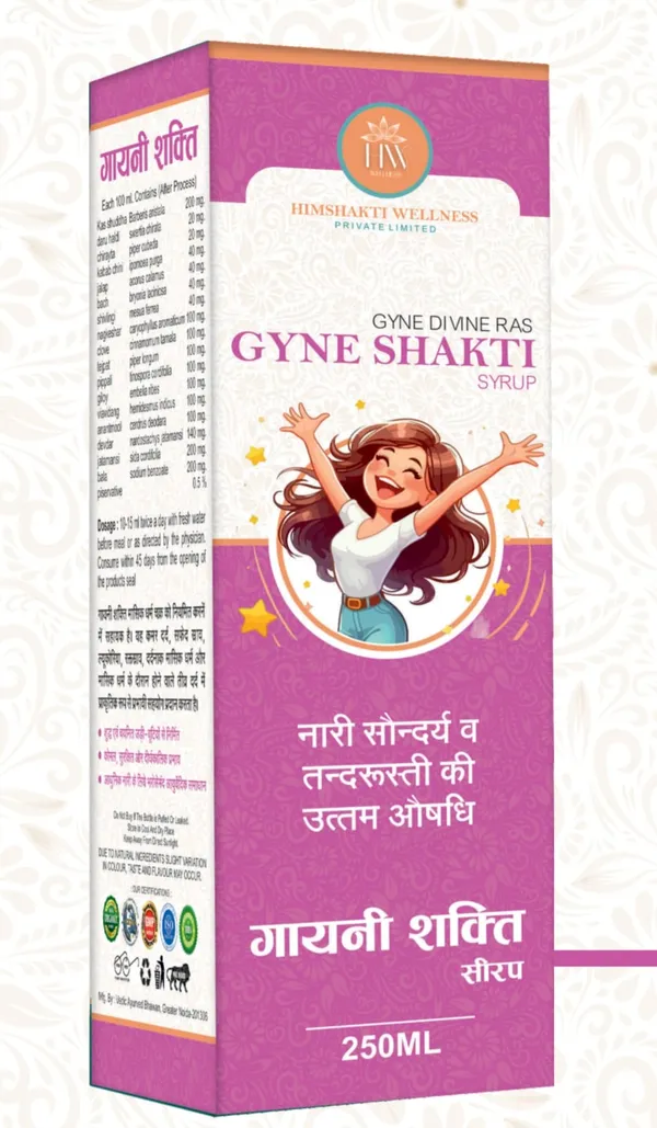 Gyne_Shakti_Ashoka_Shatavari_Women'S_Wellness_Syrup_250Ml