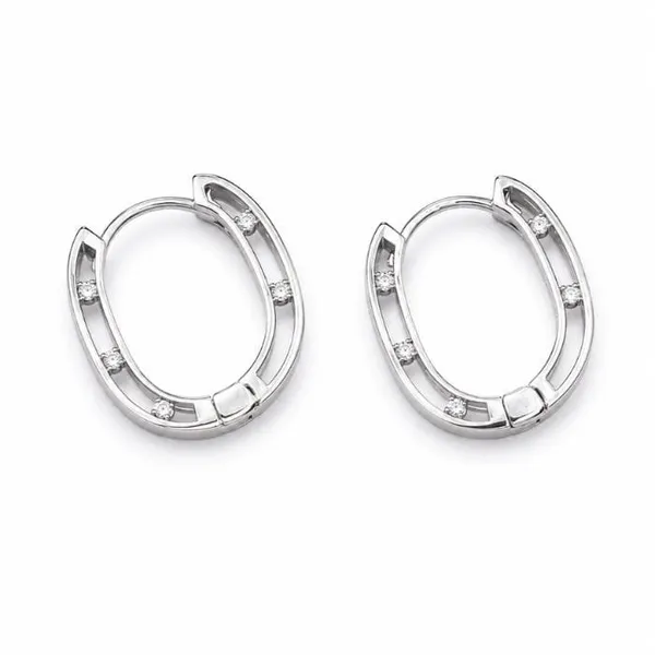 925_Sterling_Silver_Square_Cz_Hoop_Bali_Earrings_For_Women_|_Real_Silver_Huggie_Earrings