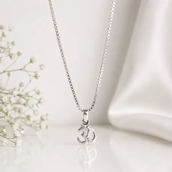 925_Silver_Kids_Chain_For_Boys_&_Girls_|_Real_Silver_Pendant_Necklace_|_Spiritual_Religious_Jewellery