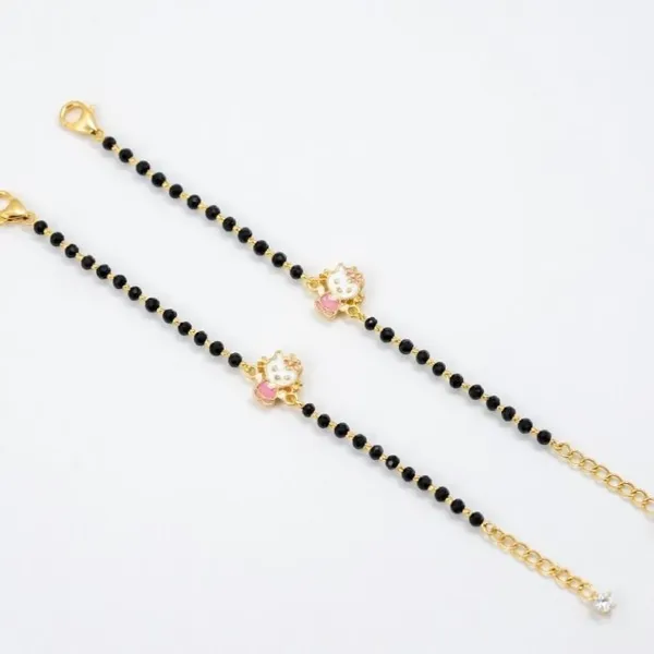 Kids_Silver_Anklet_With_Gold_Plated_Finish
