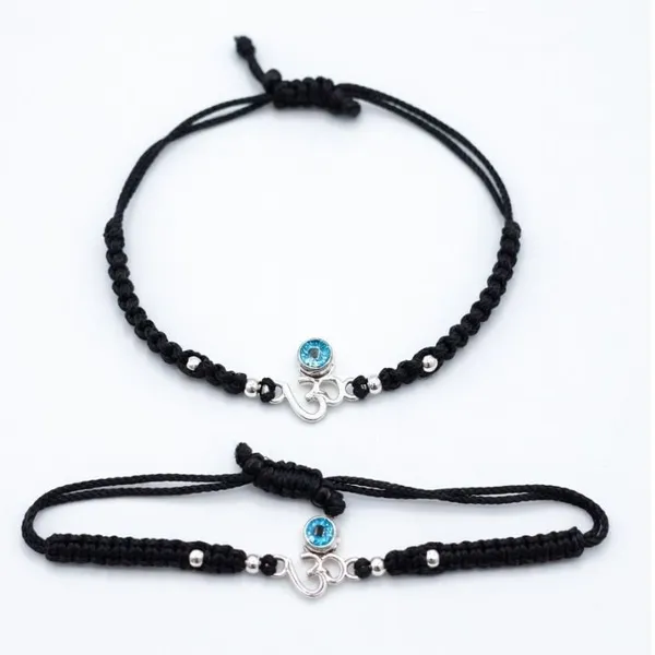 925_Sterling_Silver_Om_Baby_Nazariya_Pair_with_Blue_Evil_Eye_Beads_|_Adjustable_Kala_Dhaga_Bracelets_for_Newborns,_Infants,_Toddlers