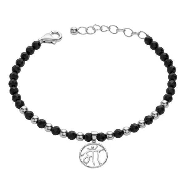 Maa_Bracelet_For_Kids_Black_Beads_Nazariya_Bracelet