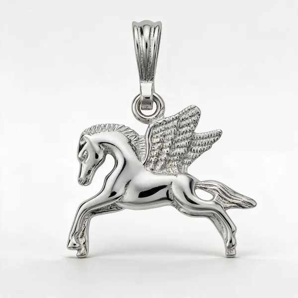Sterling_Silver_Flying_Horse_Pendant_For_Men_&_Boys