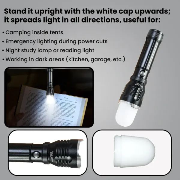 Pullox_Stormforce_High-Lumen_Waterproof_Tactical_Flashlight_Black