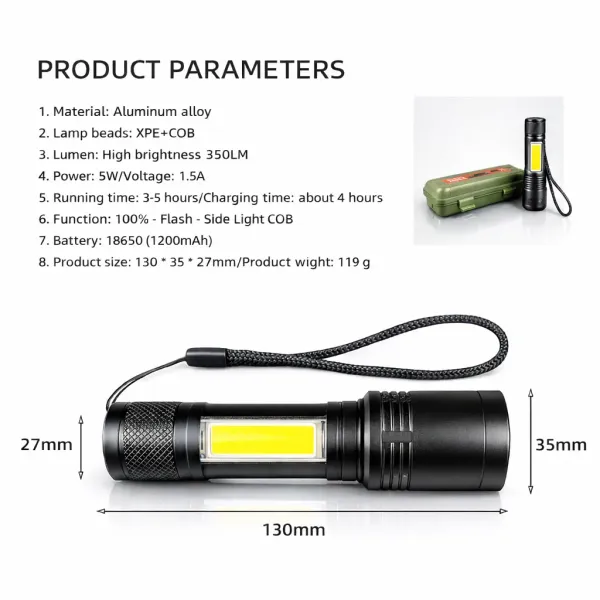 Pullox_Adjustable_Zoom_Tactical_Flashlight_And_Desk_Lamp_Green
