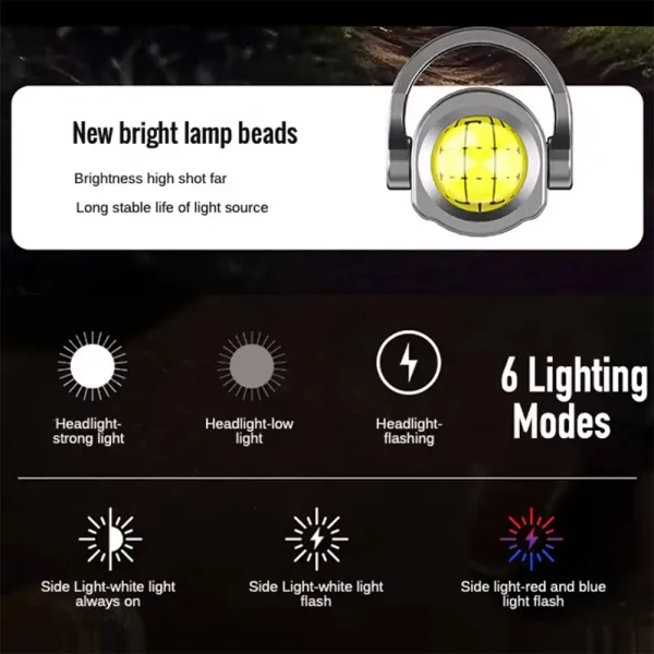 Pullox_Mini_6-Mode_Usb-C_Rechargeable_LED_Keychain_Torch