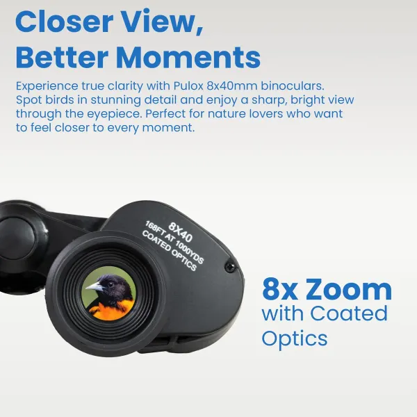 Pullox_8X40_Hd_Prism_Binocular_Bird_Watching_Nature_Viewing