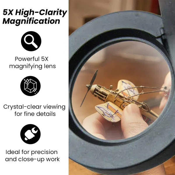 Ssea_5X_LED_Magnifying_Desk_Lamp_Flexible_Gooseneck_Arm