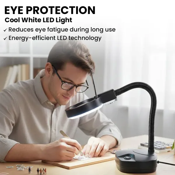 Ssea_5X_LED_Magnifying_Desk_Lamp_Flexible_Gooseneck_Arm