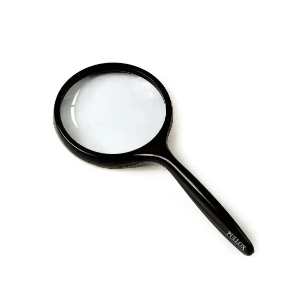 Pullox_5X_Handheld_Magnifying_Glass_75Mm_Glass_Lens_Black