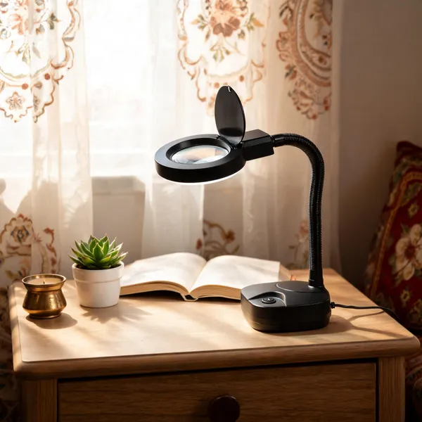 Ssea_5X_LED_Magnifying_Desk_Lamp_Flexible_Gooseneck_Arm