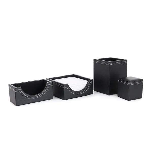 Black_Vegan_Leather_Gifting_Set_Of_4