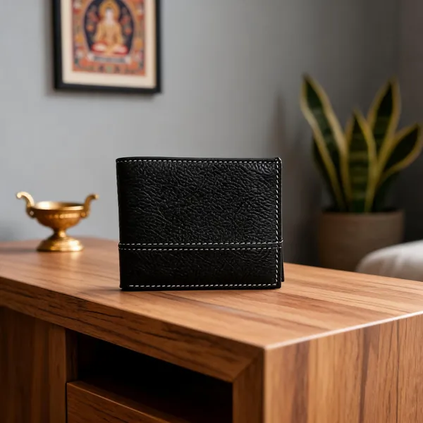 Black_Genuine_Leather_Bi-Fold_Wallet_For_Men